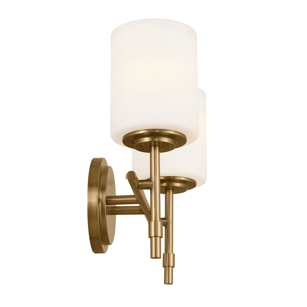 Kichler Canada - 55141BNB - Two Light Bath - Ali - Brushed Natural Brass