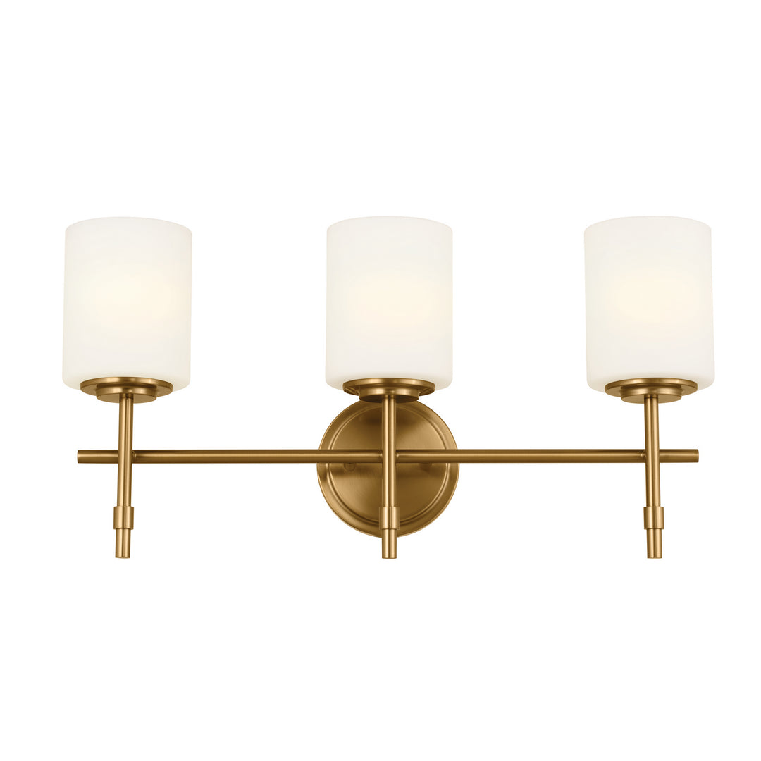 Kichler Canada - 55142BNB - Three Light Bath - Ali - Brushed Natural Brass