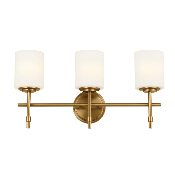 Kichler Canada - 55142BNB - Three Light Bath - Ali - Brushed Natural Brass