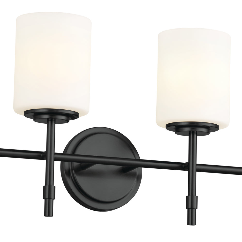 Kichler Canada - 55143BK - Four Light Bath - Ali - Black
