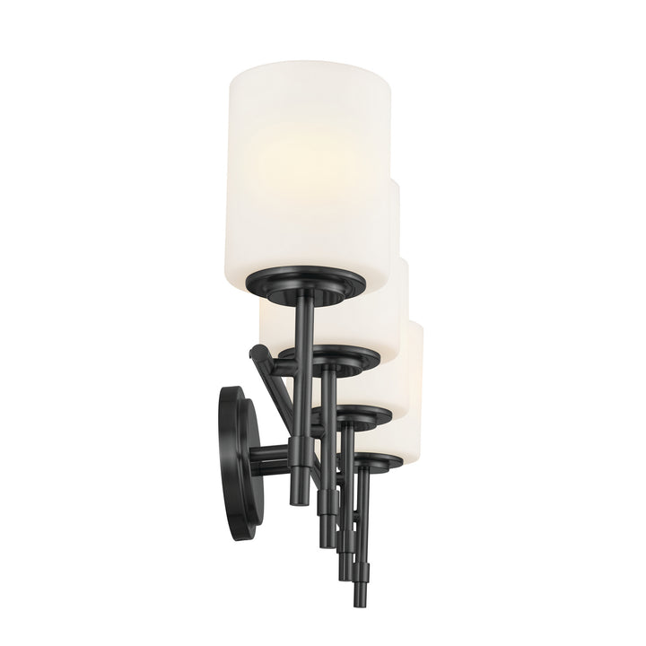 Kichler Canada - 55143BK - Four Light Bath - Ali - Black