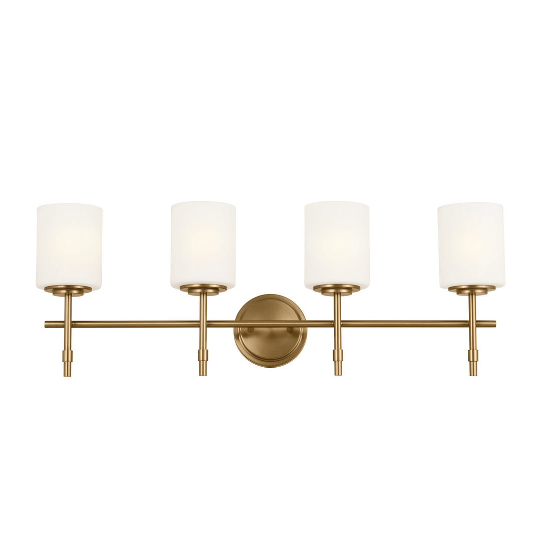 Kichler Canada - 55143BNB - Four Light Bath - Ali - Brushed Natural Brass