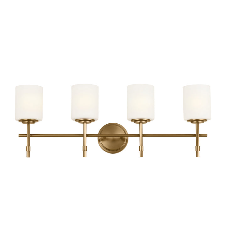 Kichler Canada - 55143BNB - Four Light Bath - Ali - Brushed Natural Brass