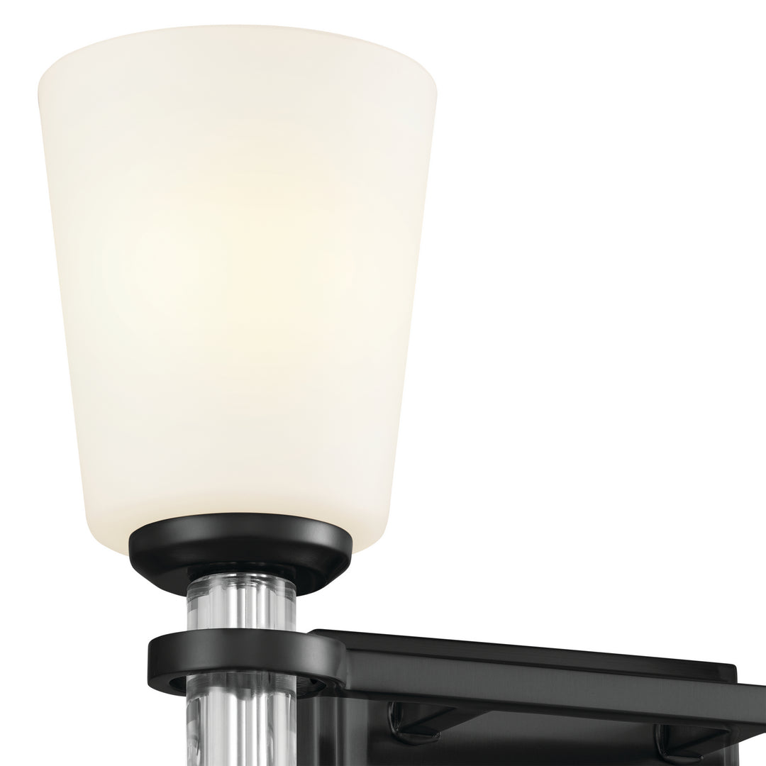Kichler Canada - 55146BK - Two Light Bath - Rosalind - Black