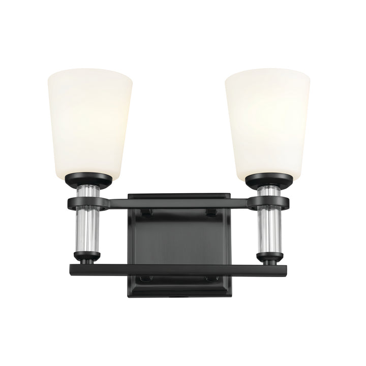 Kichler Canada - 55146BK - Two Light Bath - Rosalind - Black