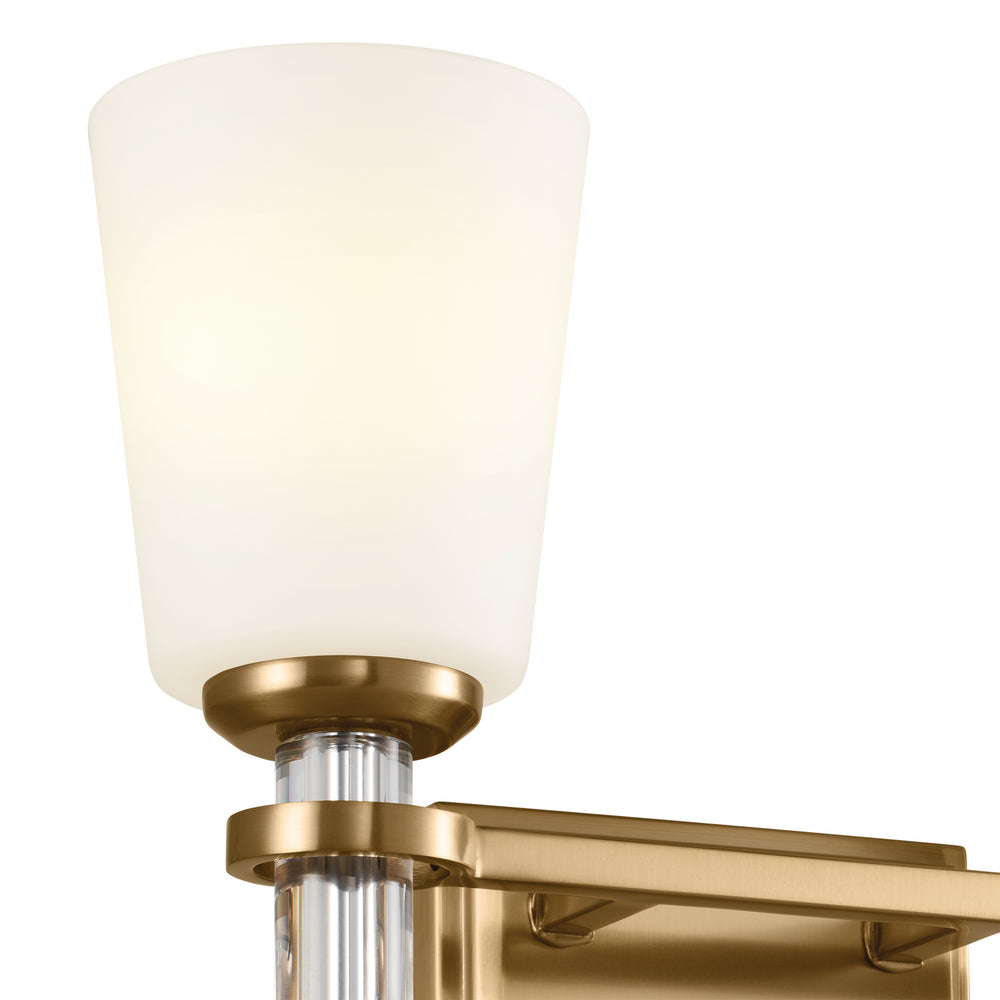 Kichler Canada - 55146BNB - Two Light Bath - Rosalind - Brushed Natural Brass