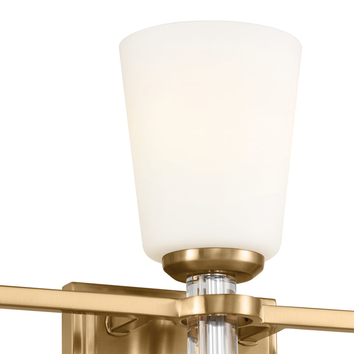 Kichler Canada - 55147BNB - Three Light Bath - Rosalind - Brushed Natural Brass