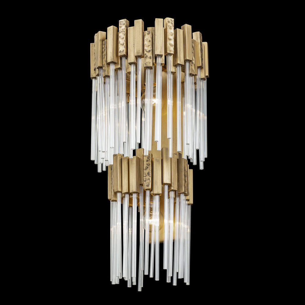 Varaluz - 309W02LHG - Two Light Wall Sconce - Matrix - Havana Gold