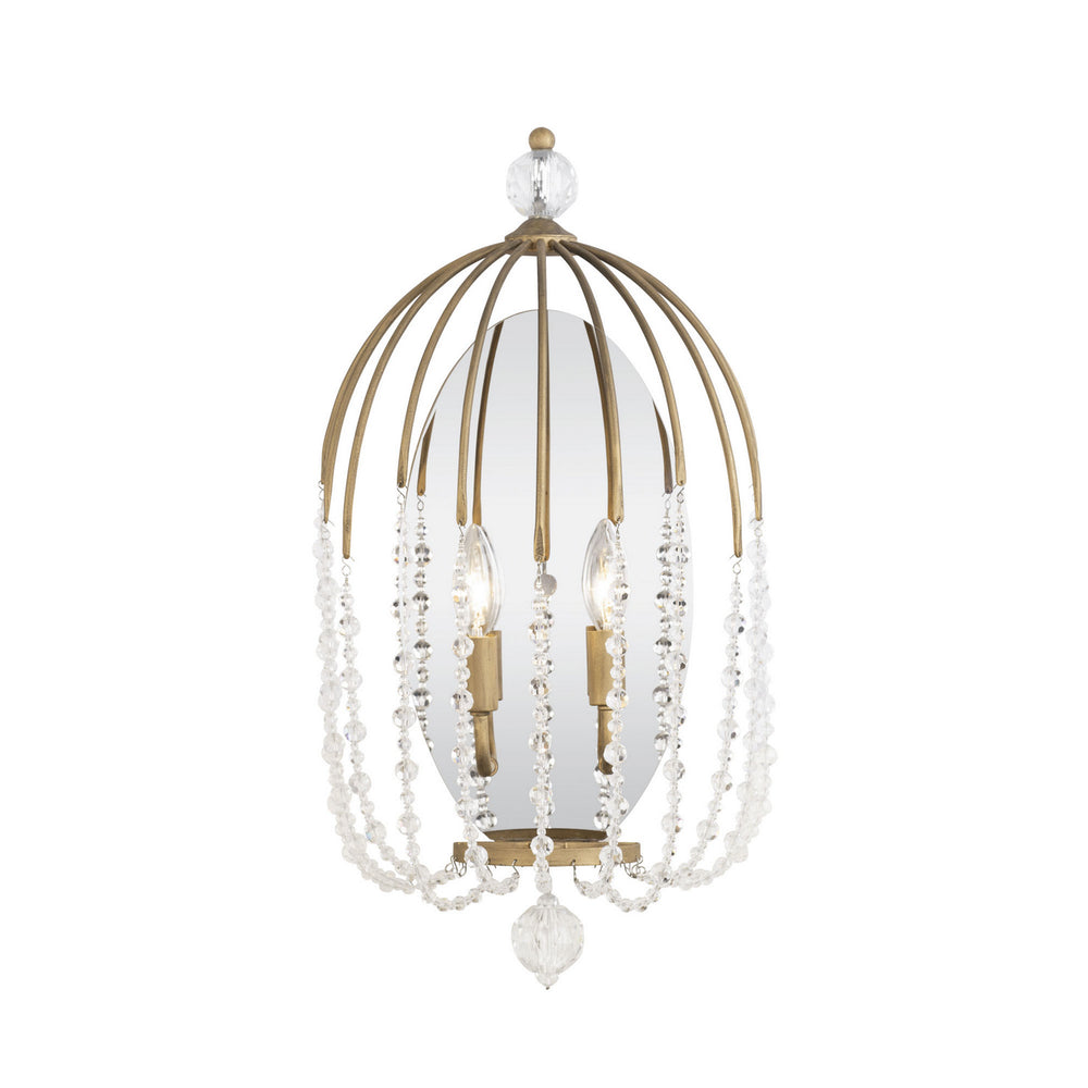 Varaluz - 343W02HG - Two Light Wall Sconce - Voliere - Havana Gold