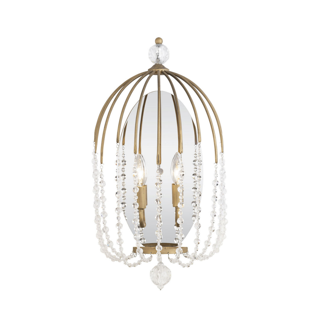 Varaluz - 343W02HG - Two Light Wall Sconce - Voliere - Havana Gold