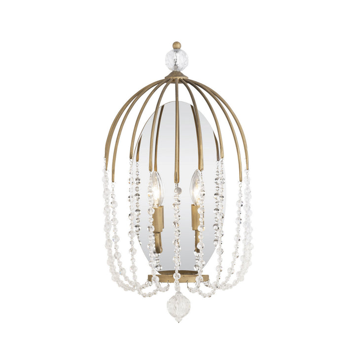 Varaluz - 343W02HG - Two Light Wall Sconce - Voliere - Havana Gold