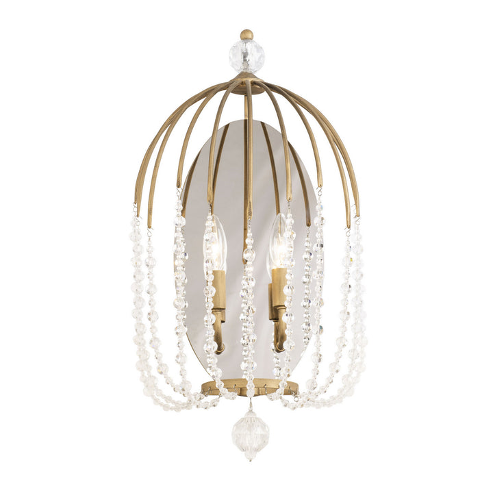 Varaluz - 343W02HG - Two Light Wall Sconce - Voliere - Havana Gold