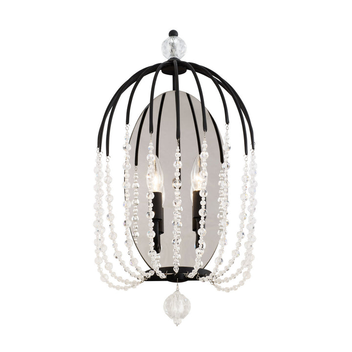 Varaluz - 343W02MB - Two Light Wall Sconce - Voliere - Matte Black