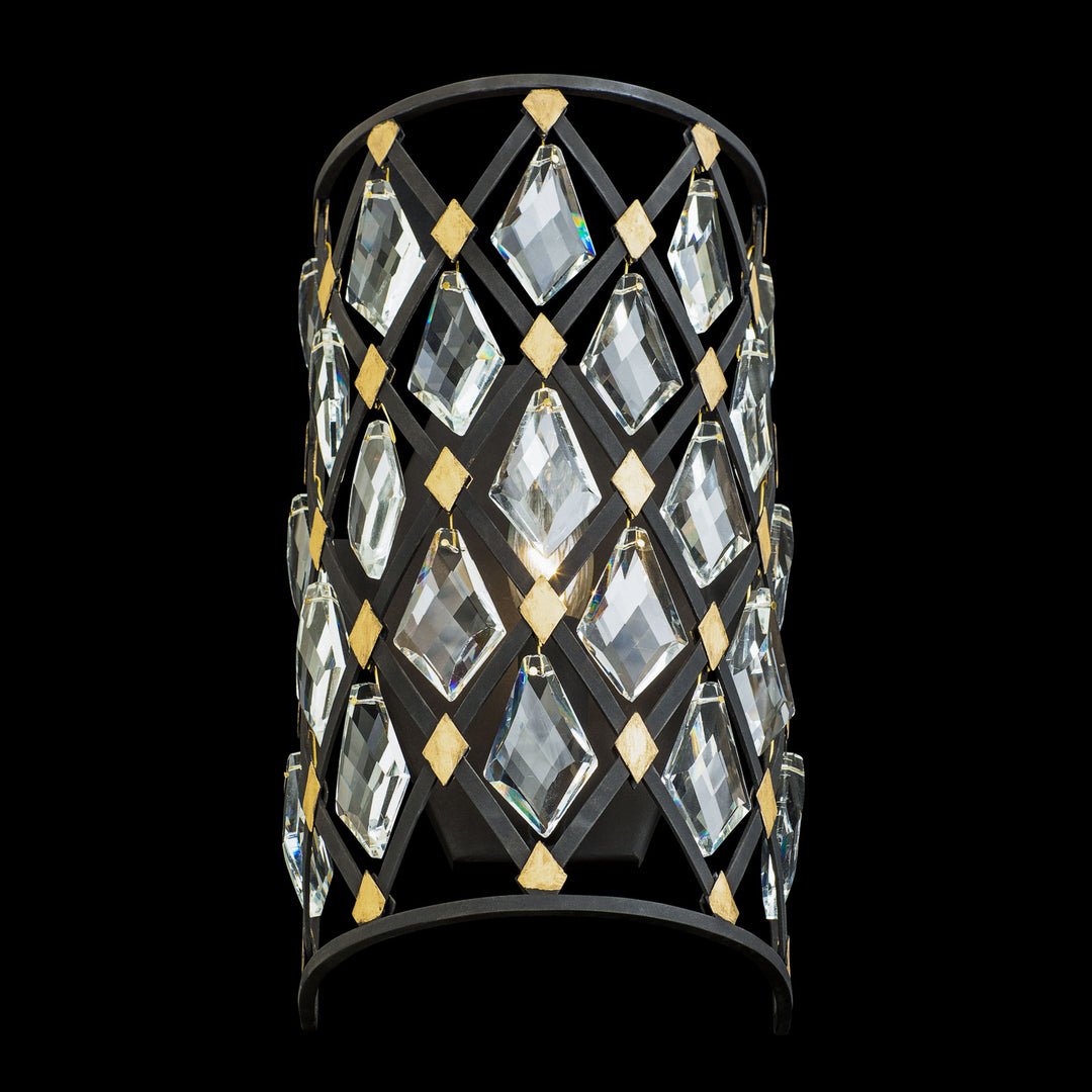 Varaluz - 345W01CBHG - One Light Wall Sconce - Windsor - Carbon/Havana Gold