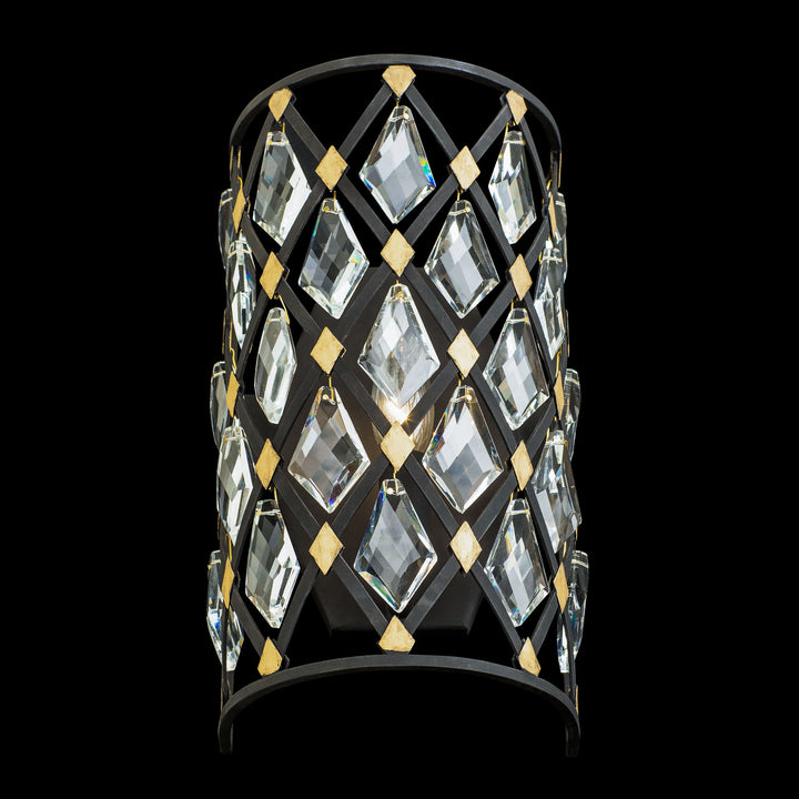 Varaluz - 345W01CBHG - One Light Wall Sconce - Windsor - Carbon/Havana Gold