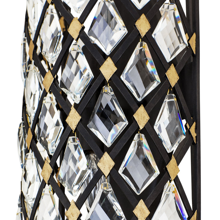 Varaluz - 345W02SCBHG - Two Light Wall Sconce - Windsor - Carbon/Havana Gold
