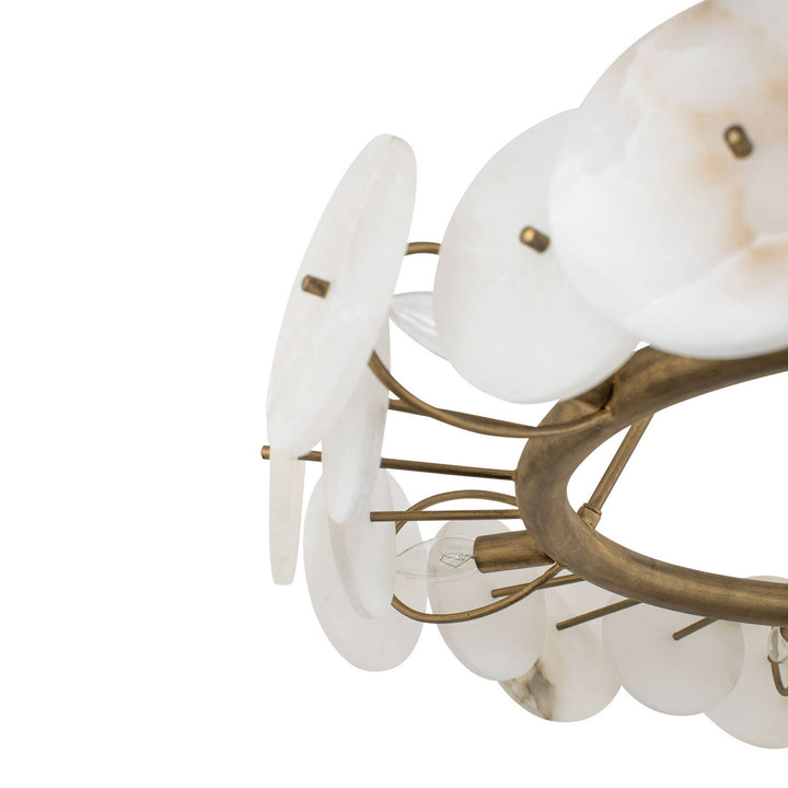 Varaluz - 370C06HG - Six Light Chandelier - Cosmos - Havana Gold