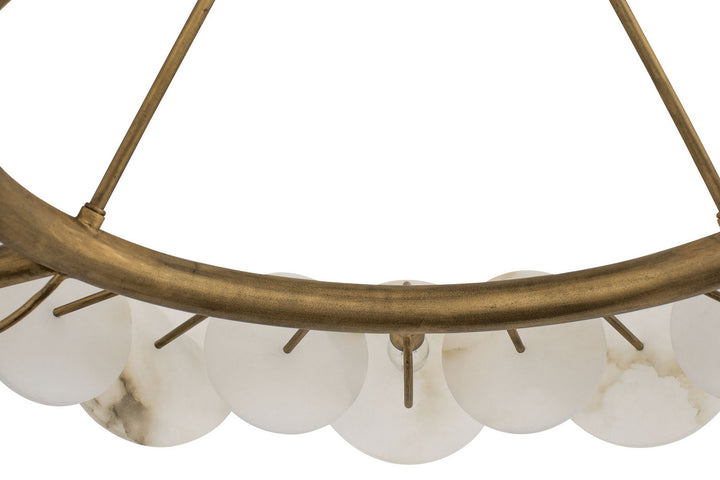 Varaluz - 370C06HG - Six Light Chandelier - Cosmos - Havana Gold