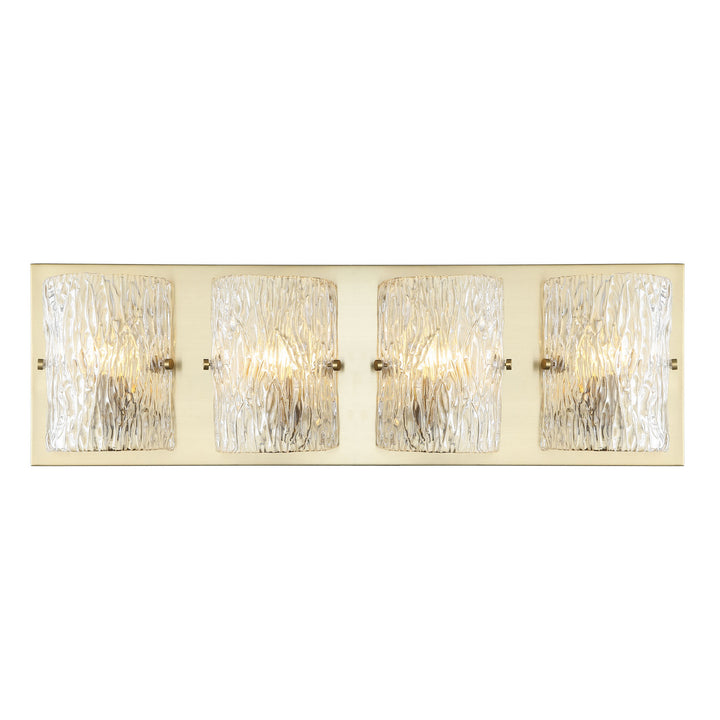 Varaluz - 376B04SB - Four Light Bath - Morgan - Satin Brass