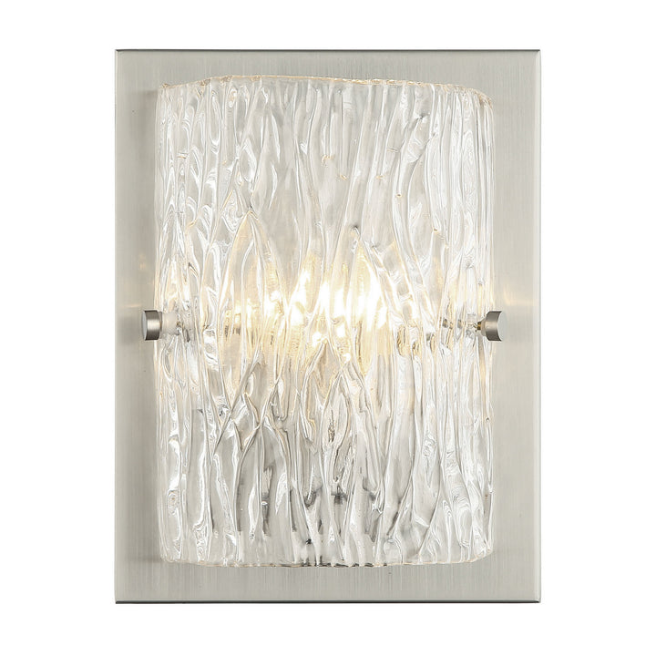 Varaluz - 376W01BN - One Light Wall Sconce - Morgan - Brushed Nickel