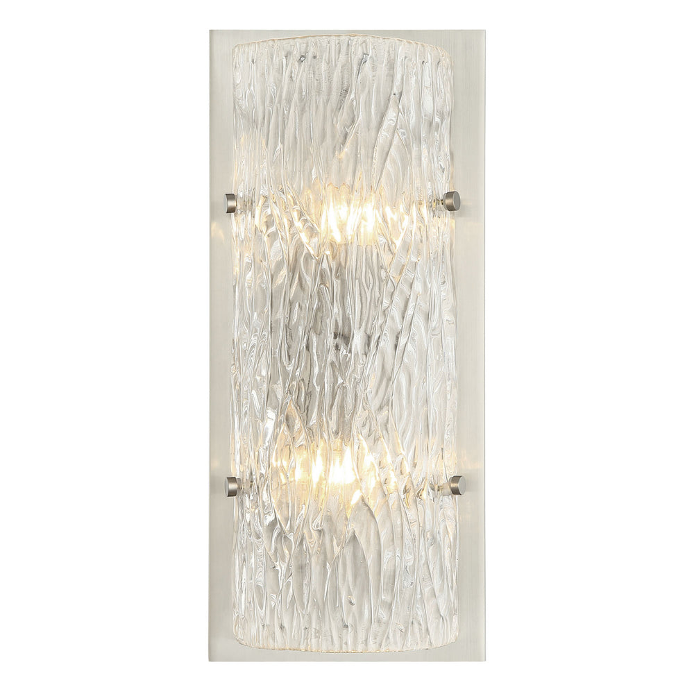 Varaluz - 376W02BN - Two Light Wall Sconce - Morgan - Brushed Nickel