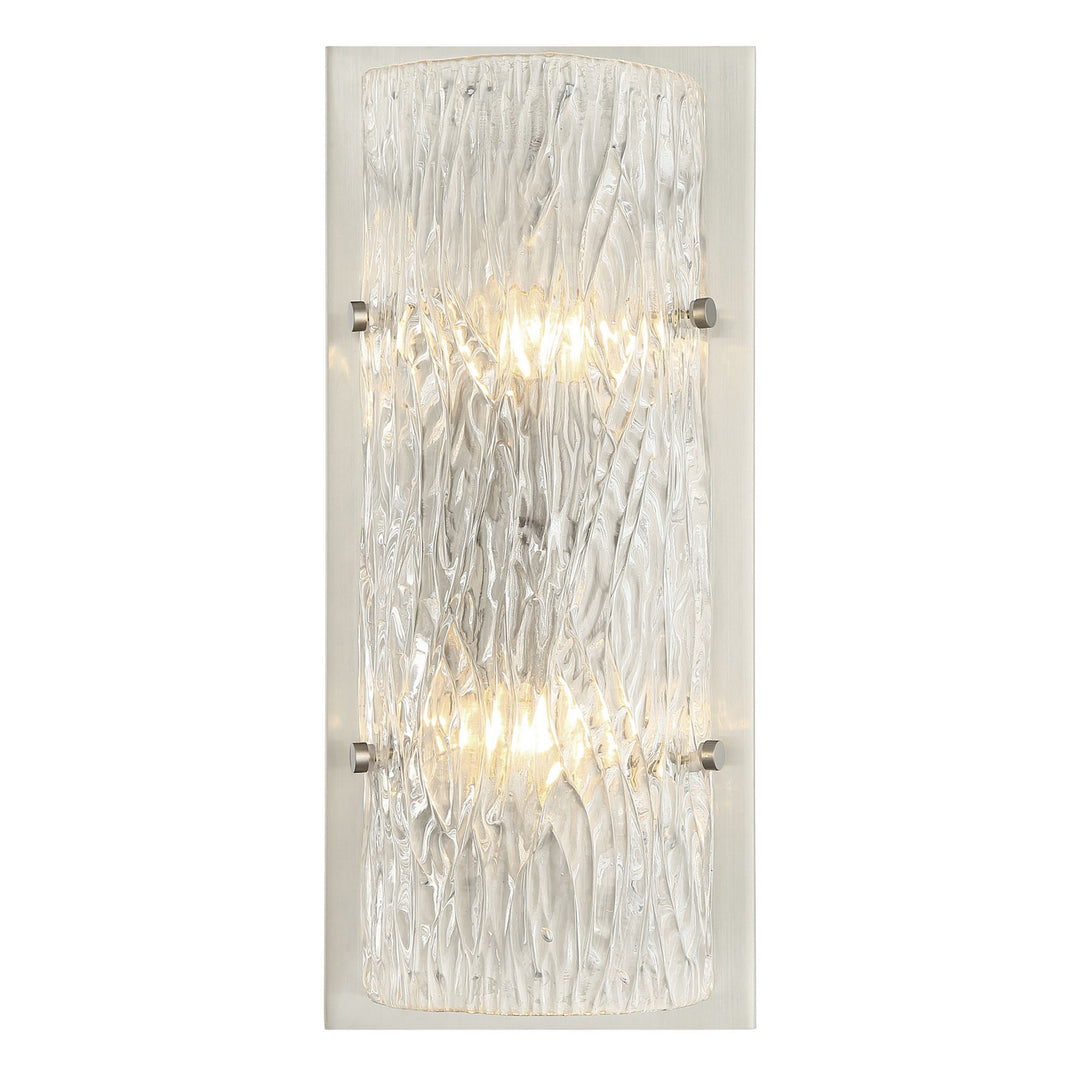 Varaluz - 376W02BN - Two Light Wall Sconce - Morgan - Brushed Nickel