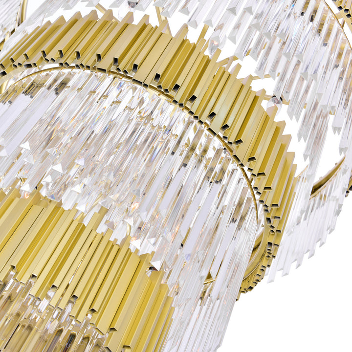 CWI Lighting Canada - 1112P40-34-169 - 34 Light Chandelier - Deco - Medallion Gold