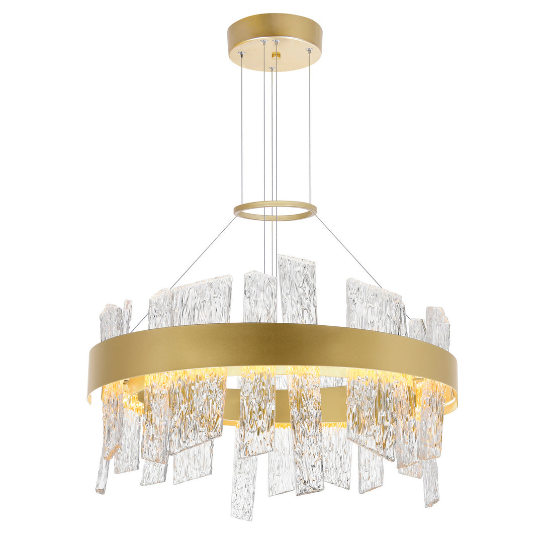 CWI Lighting Canada - 1246P24-602-A - LED Chandelier - Guadiana - Satin Gold