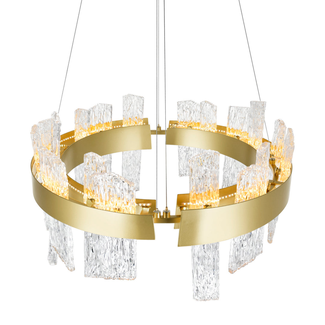 CWI Lighting Canada - 1246P24-602-A - LED Chandelier - Guadiana - Satin Gold