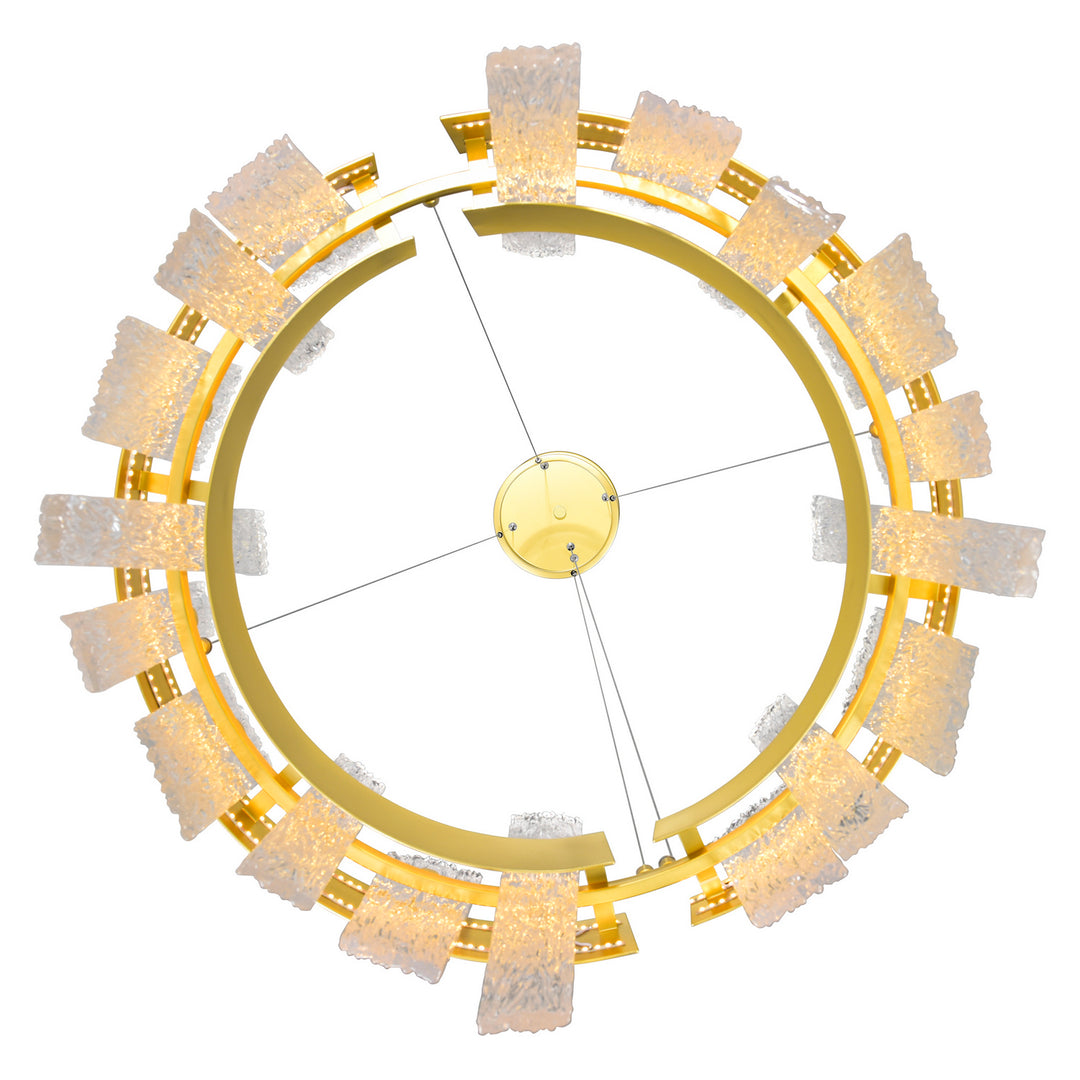 CWI Lighting Canada - 1246P24-602-A - LED Chandelier - Guadiana - Satin Gold