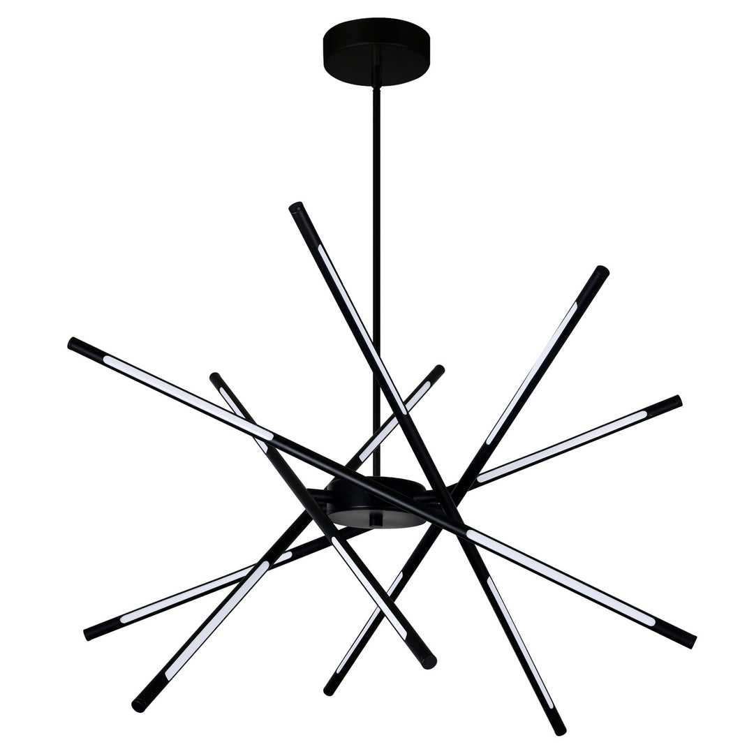 CWI Lighting Canada - 1375P31-6-101 - LED Chandelier - Oskil - Black