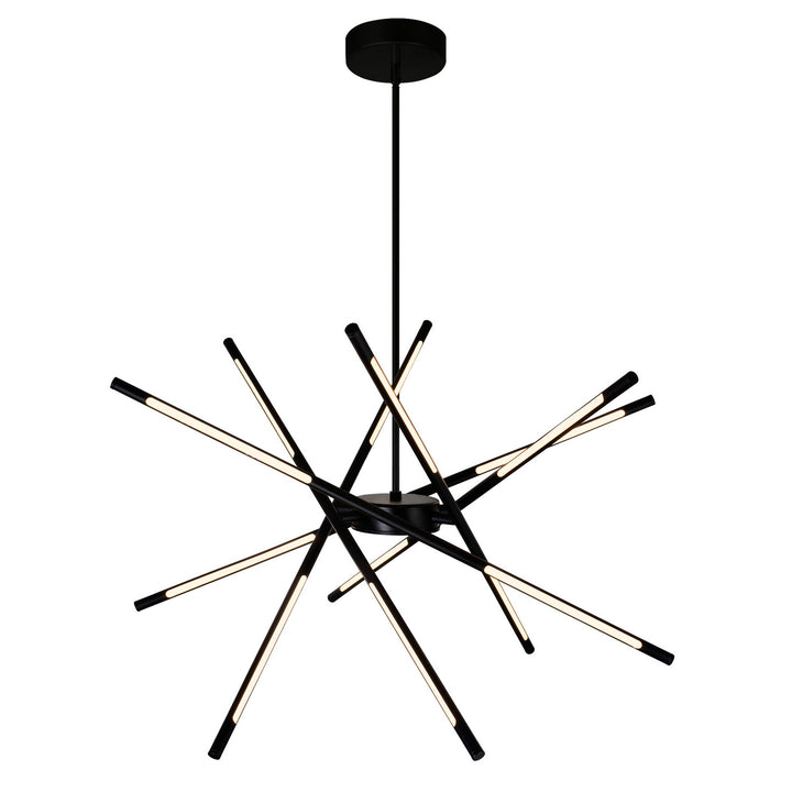 CWI Lighting Canada - 1375P31-6-101 - LED Chandelier - Oskil - Black