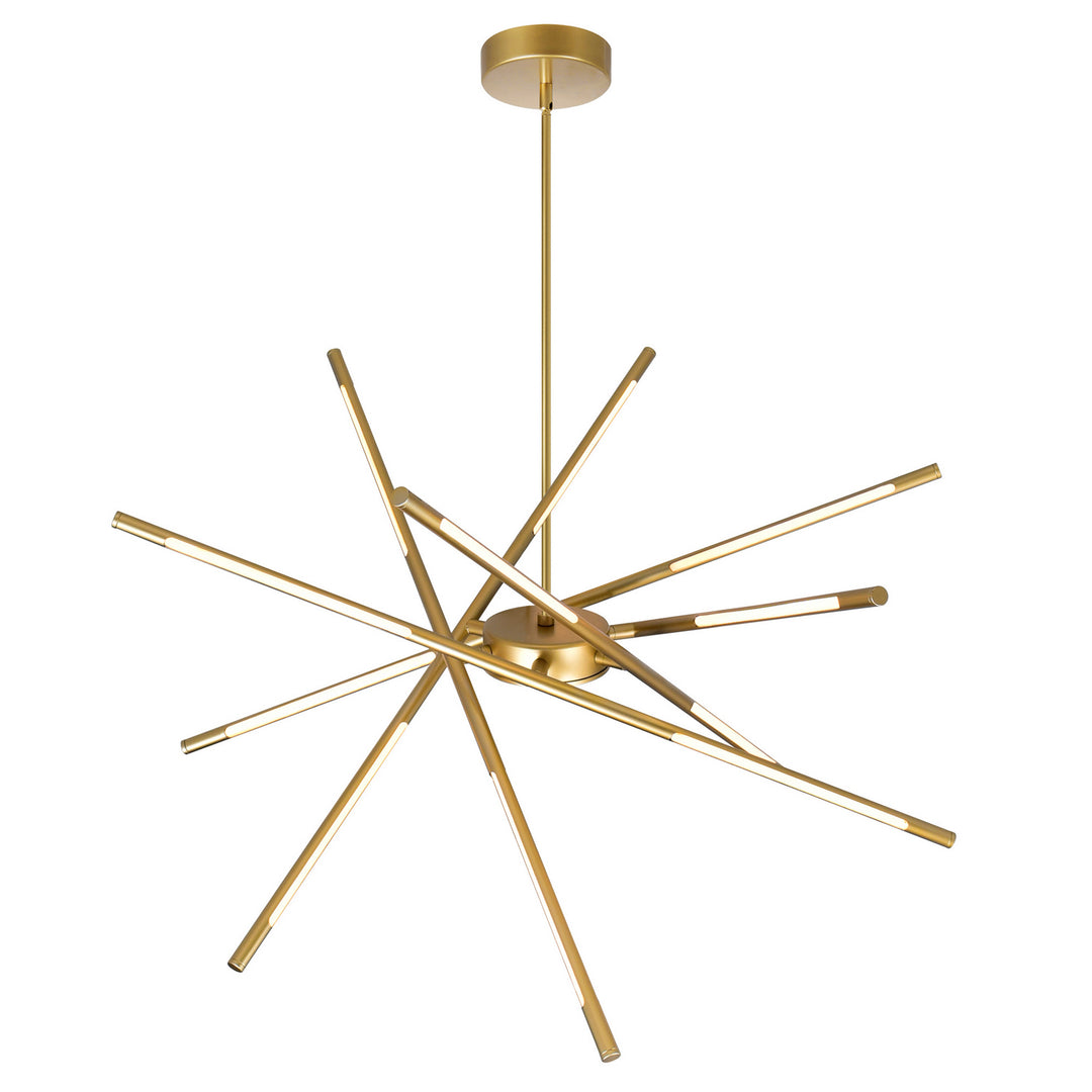 CWI Lighting Canada - 1375P31-6-602 - LED Chandelier - Oskil - Satin Gold