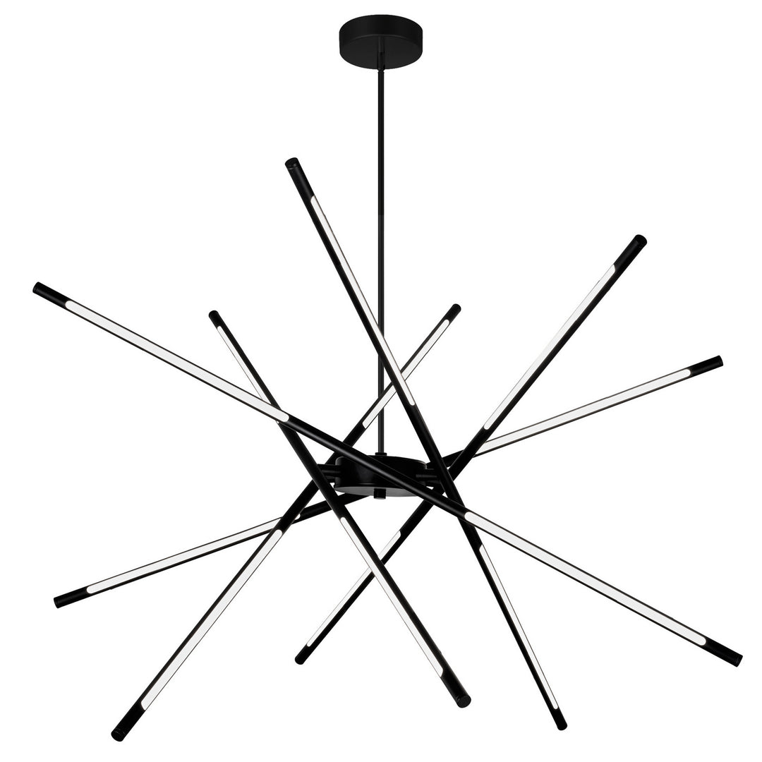 CWI Lighting Canada - 1375P43-6-101 - LED Chandelier - Oskil - Black