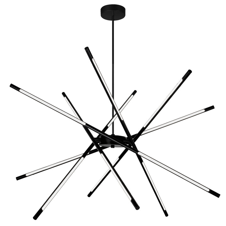 CWI Lighting Canada - 1375P43-6-101 - LED Chandelier - Oskil - Black