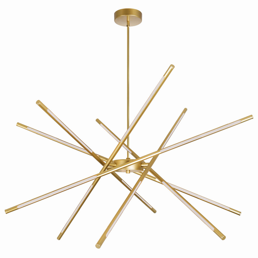 CWI Lighting Canada - 1375P43-6-602 - LED Chandelier - Oskil - Satin Gold