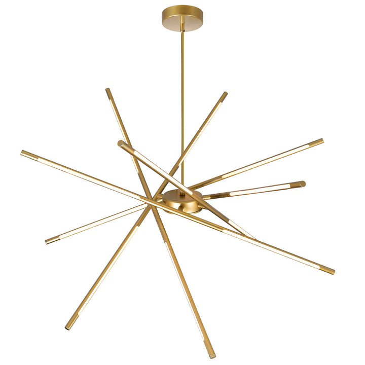 CWI Lighting Canada - 1375P43-6-602 - LED Chandelier - Oskil - Satin Gold
