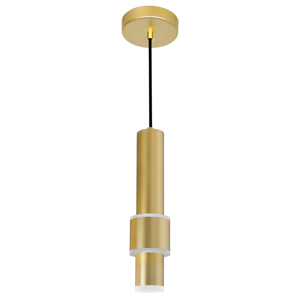CWI Lighting Canada - 1390P5-1-602 - LED Mini Pendant - Lena - Satin Gold