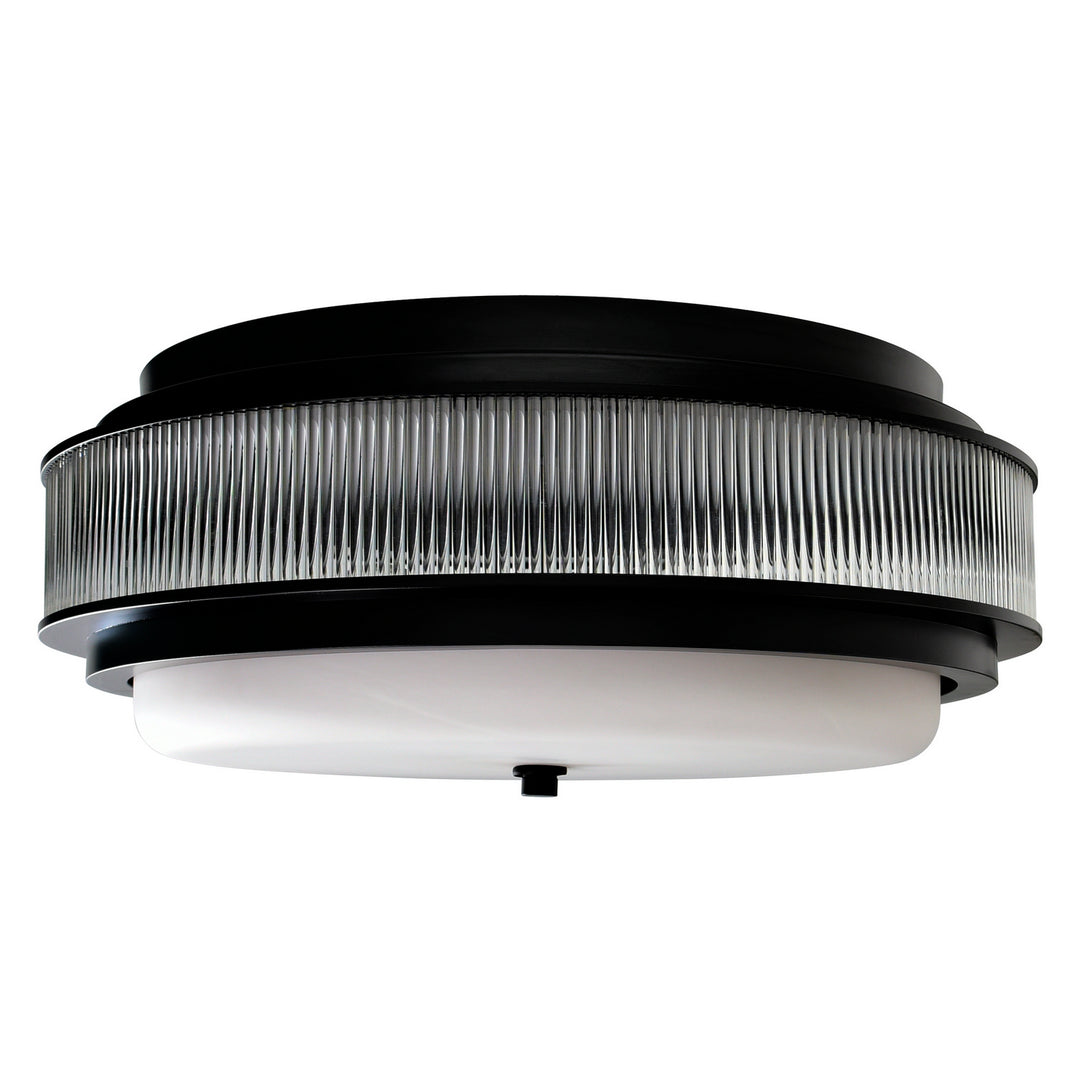 CWI Lighting Canada - 1567C18-4-101 - Four Light Flush Mount - Valdivia - Black