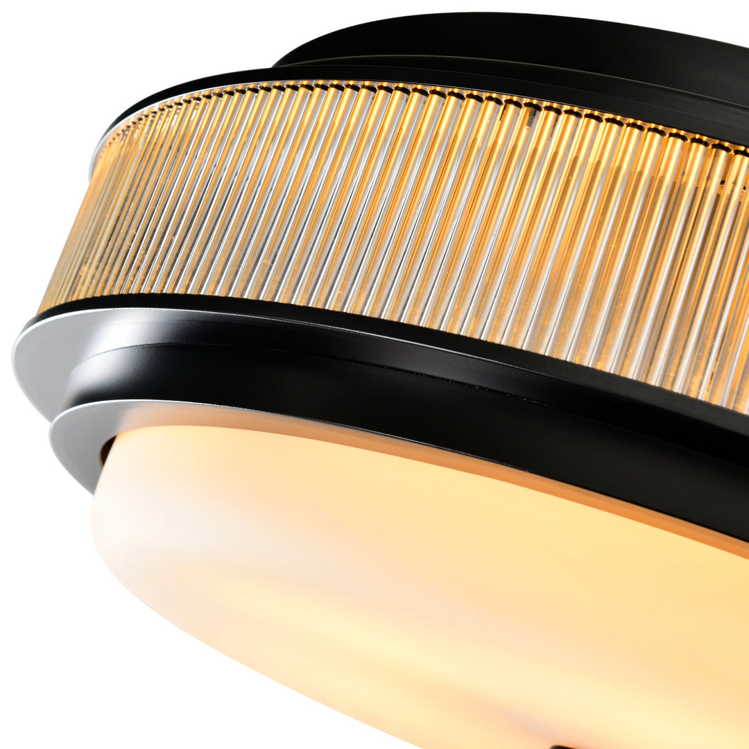 CWI Lighting Canada - 1567C22-5-101 - Five Light Flush Mount - Valdivia - Black