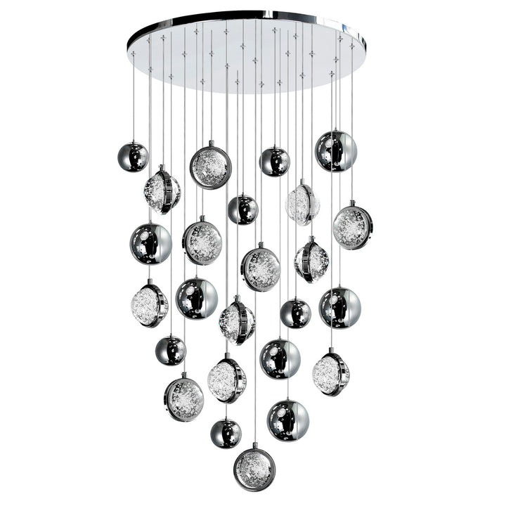 CWI Lighting Canada - 1673P24-13-613 - LED Chandelier - Salvador - Polished Nickel