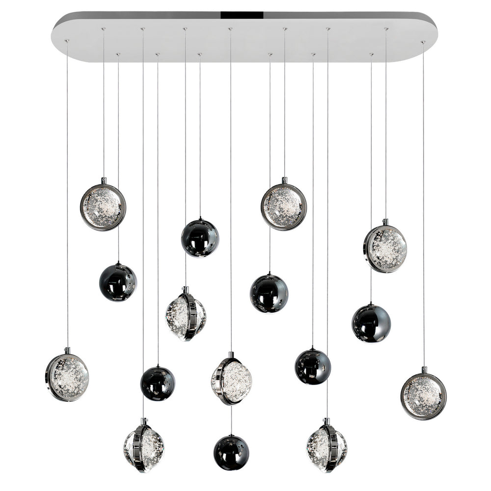 CWI Lighting Canada - 1673P40-9-613-RC - LED Chandelier - Salvador - Polished Nickel