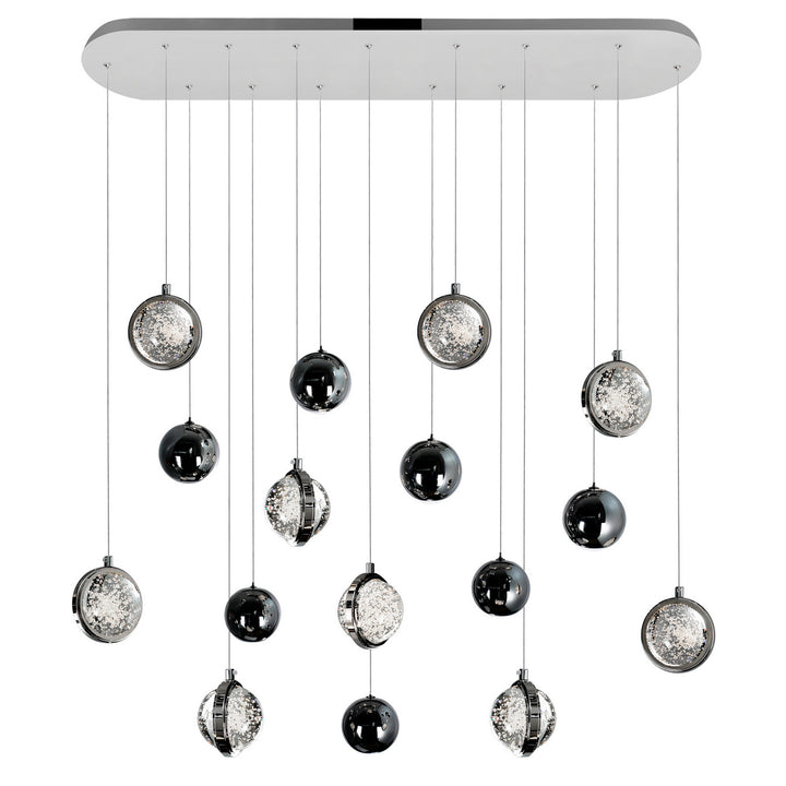 CWI Lighting Canada - 1673P40-9-613-RC - LED Chandelier - Salvador - Polished Nickel