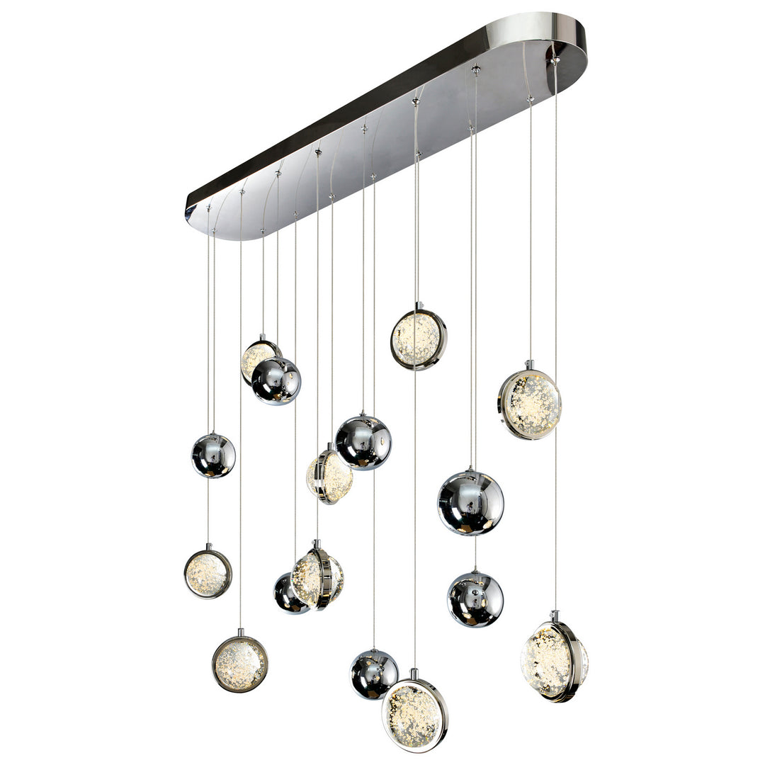 CWI Lighting Canada - 1673P40-9-613-RC - LED Chandelier - Salvador - Polished Nickel