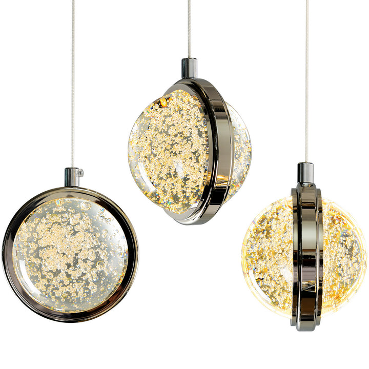 CWI Lighting Canada - 1673P40-9-613-RC - LED Chandelier - Salvador - Polished Nickel