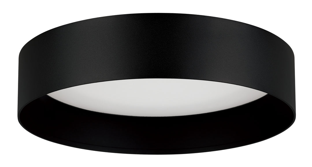 Eglo Canada - 205628A - LED Ceiling Mount - Ester - Structured Black/Matte White