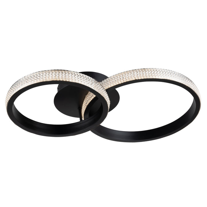 Artcraft Canada - AC6714BK - LED Flush Mount - Nova - Matte Black