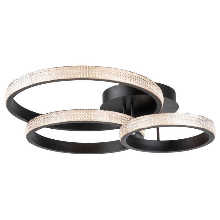 Artcraft Canada - AC6715BK - LED Flush Mount - Nova - Matte Black