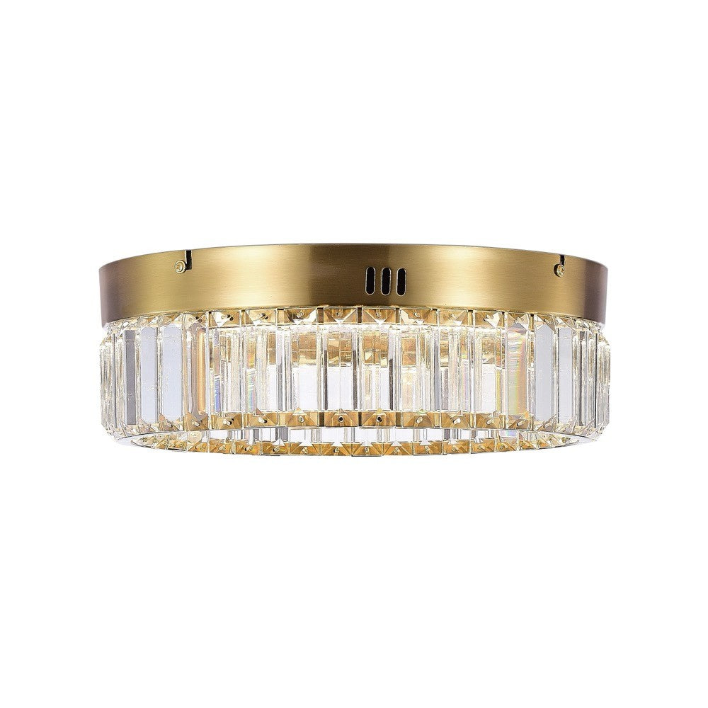 Artcraft Canada - AC6724BB - LED Flush Mount - Stella Collection - Brushed Brass
