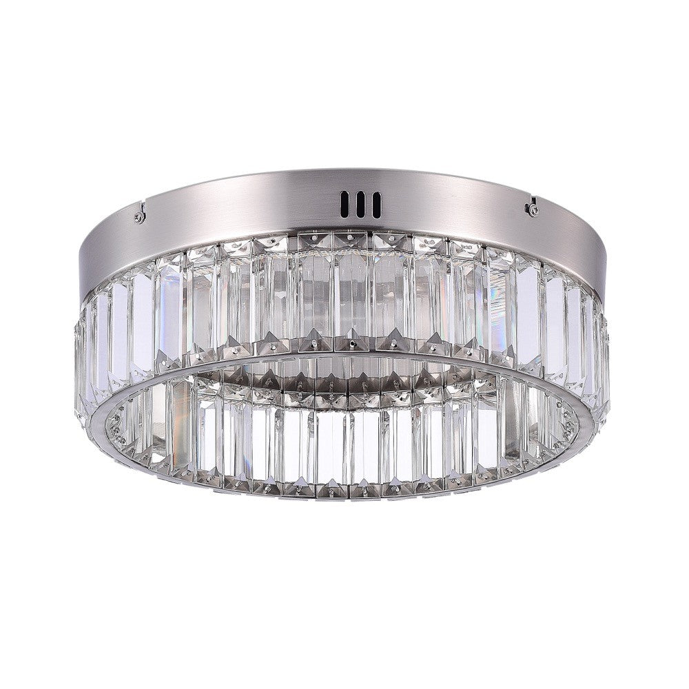 Artcraft Canada - AC6724SN - LED Flush Mount - Stella - Satin Nickel